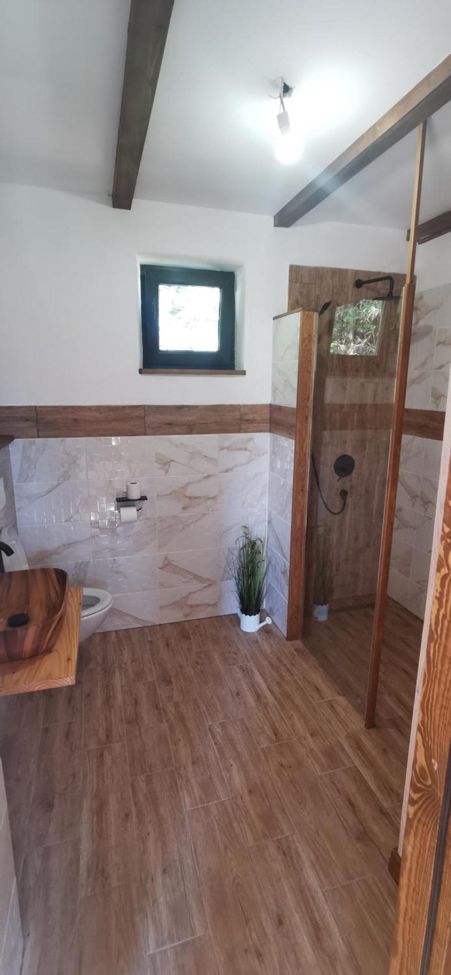 Ferienhaus Zagroda Pod Gontem Kopalino