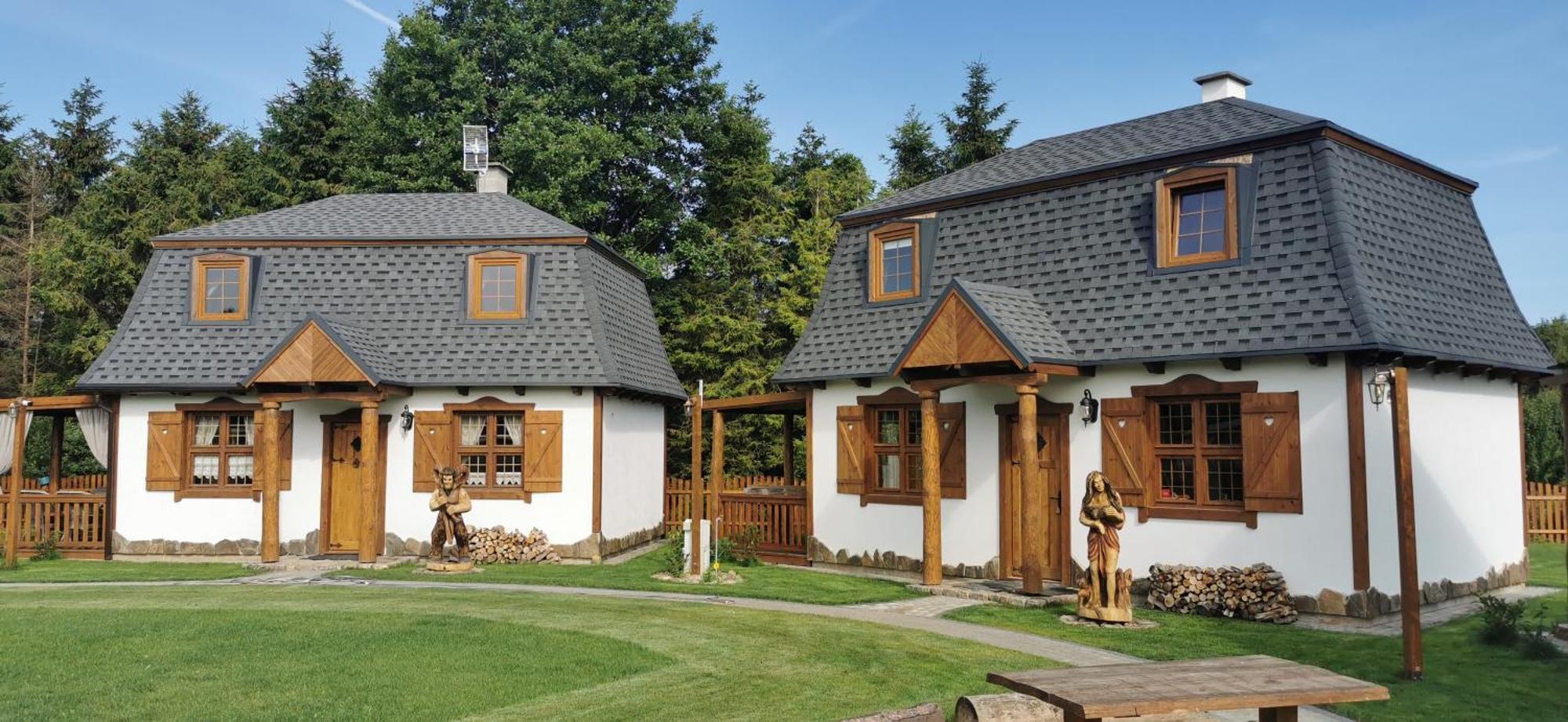 Ferienhaus Zagroda Pod Gontem Kopalino