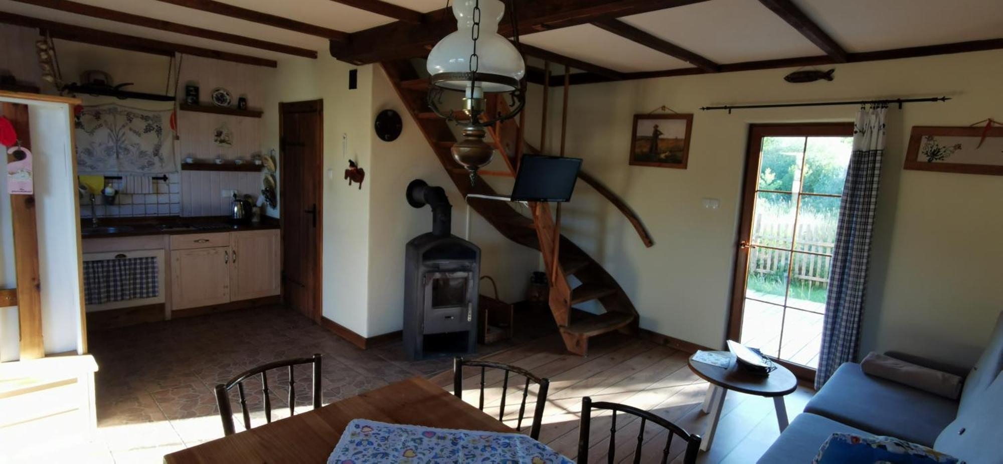 Ferienhaus Zagroda Pod Gontem Kopalino
